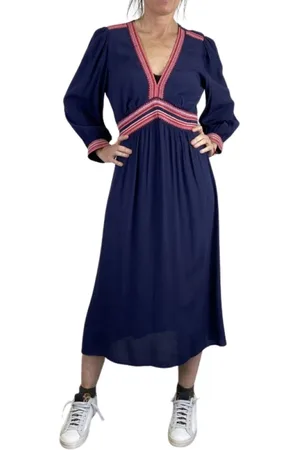 Bash Mujer, Vestidos, Azul, Talla: S