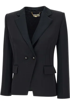Elisabetta Franchi Mujer, Chaquetas, Negro, Talla: S