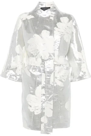 GIANLUCA CAPANNOLO Mujer, Abrigos, Gris, Talla: S