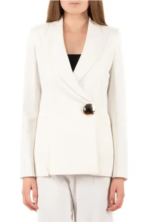 HANITA Mujer, Chaquetas, Blanco, Talla: L