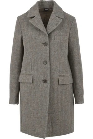 Aspesi Mujer, Abrigos, Gris, Talla: M