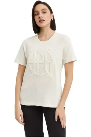 Jean Paul Gaultier Mujer, Camisetas, Blanco, Talla: S