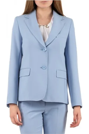 Max Mara Mujer, Chaquetas, Azul, Talla: L
