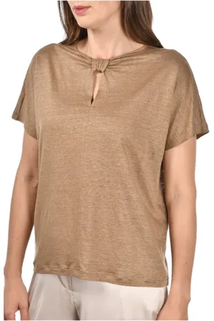 Gran Sasso Mujer, Blusas y Camisas, Marrón, Talla: M