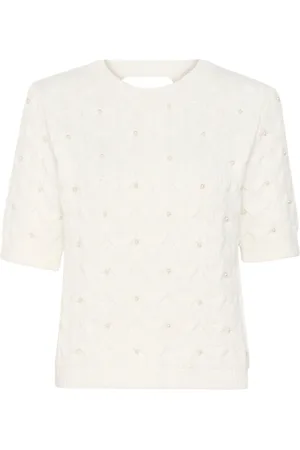 Kaffe Mujer, Jerseys, Blanco, Talla: S