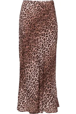 RIXO London Mujer, Faldas, Marrón, Talla: M