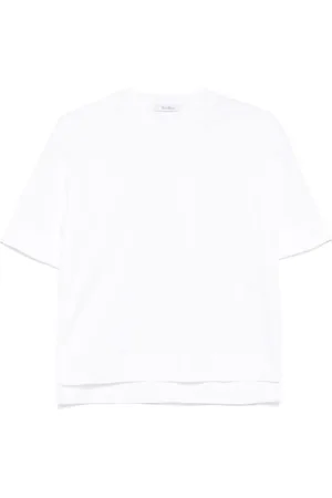 Max Mara Mujer, Camisetas, Blanco, Talla: L