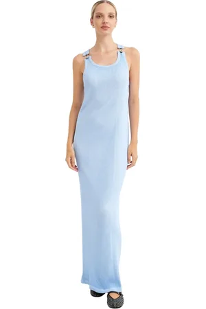 Jean Paul Gaultier Mujer, Vestidos, Azul, Talla: M