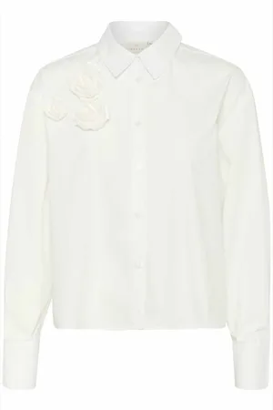 Kaffe Mujer, Blusas y Camisas, Blanco, Talla: XL