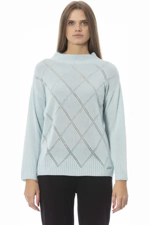BALDININI Mujer, Jerseys, Azul, Talla: XL