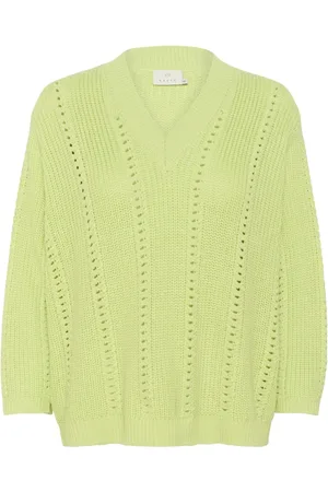 Kaffe Mujer, Jerseys, Verde, Talla: XL