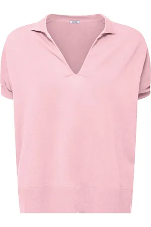Aspesi Mujer, Camisetas, Rosa, Talla: S
