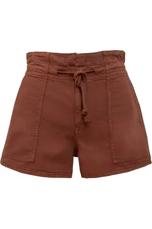 Bash Mujer, Pantalones cortos, Marrón, Talla: M