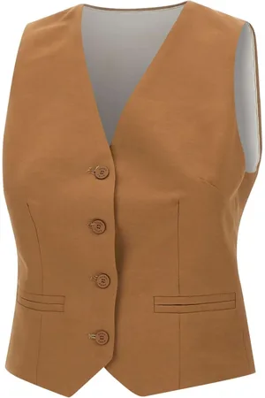 Kaos Mujer, Chaquetas, Marrón, Talla: S