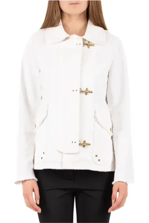 FAY Mujer, Chaquetas, Blanco, Talla: M
