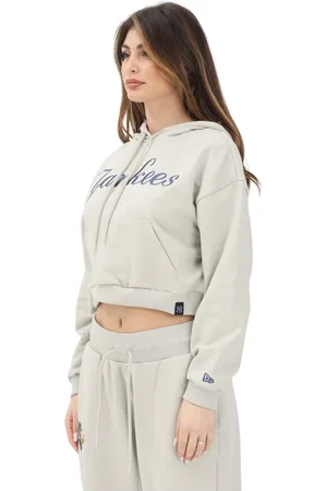 New Era Mujer, Sudaderas, Gris, Talla: XS