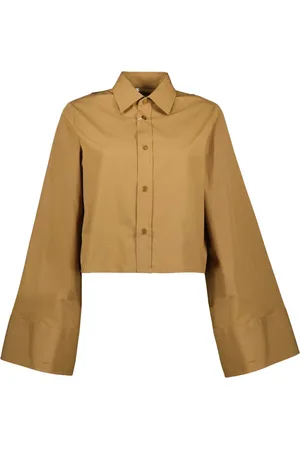 Maison Margiela Mujer, Blusas y Camisas, Marrón, Talla: S