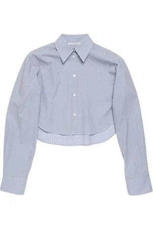 Acne Studios Mujer, Blusas y Camisas, Azul, Talla: M