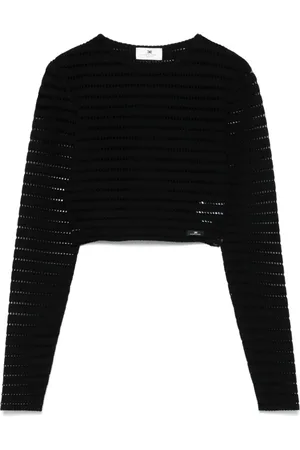 Elisabetta Franchi Mujer, Camisetas, Negro, Talla: S