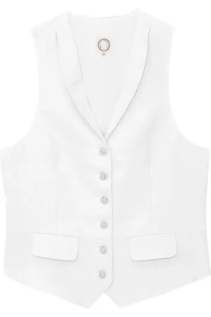Inès de la Fressange Mujer, Chaquetas, Blanco, Talla: L