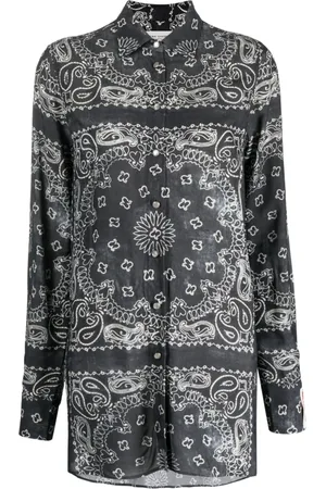 Golden Goose Mujer, Blusas y Camisas, Gris, Talla: M