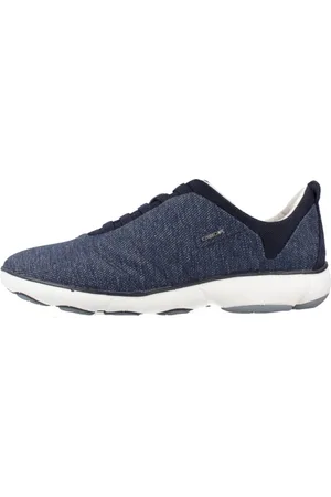 Geox Mujer, Zapatos, Azul, Talla: 37 EU