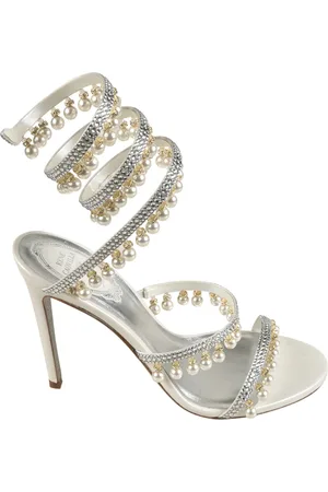 RENE CAOVILLA Mujer, Zapatos, Gris, Talla: 37 1/2 EU