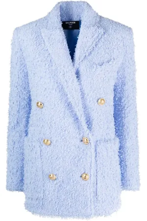 Balmain Mujer, Chaquetas, Azul, Talla: S