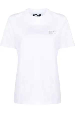Golden Goose Mujer, Camisetas, Blanco, Talla: S