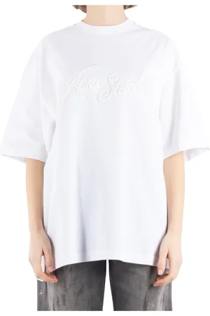 Acne Studios Mujer, Camisetas, Blanco, Talla: S