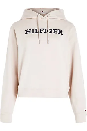 Tommy Hilfiger Mujer, Sudaderas, Blanco, Talla: L