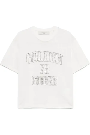 Golden Goose Mujer, Camisetas, Blanco, Talla: M