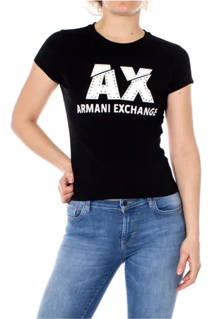 Armani Exchange Mujer, Camisetas, Negro, Talla: S