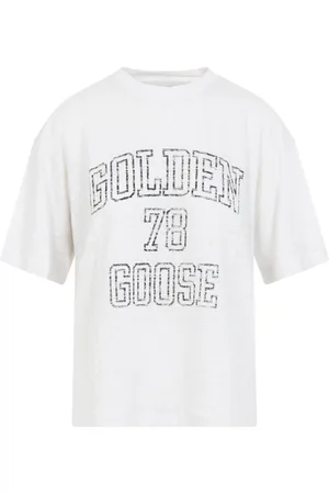Golden Goose Mujer, Camisetas, Blanco, Talla: XS