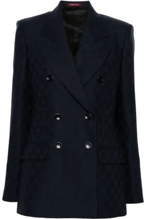 Gucci Mujer, Chaquetas, Azul, Talla: S