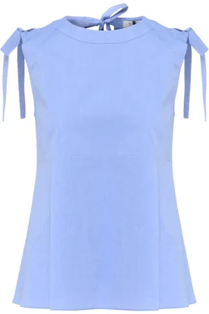 Max Mara Mujer, Camisetas, Azul, Talla: 2XS