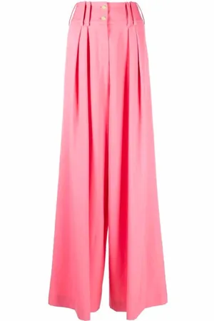 Balmain Mujer, Pantalones, Rosa, Talla: S