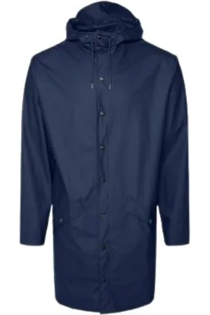 Rains Mujer, Abrigos, Azul, Talla: S