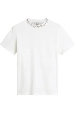 Golden Goose Mujer, Camisetas, Blanco, Talla: S