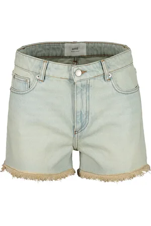Ami Mujer, Pantalones cortos, Azul, Talla: W29