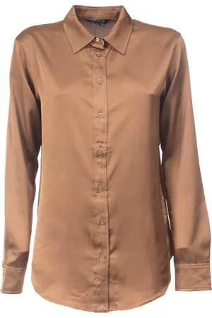 Ralph Lauren Mujer, Blusas y Camisas, Marrón, Talla: M