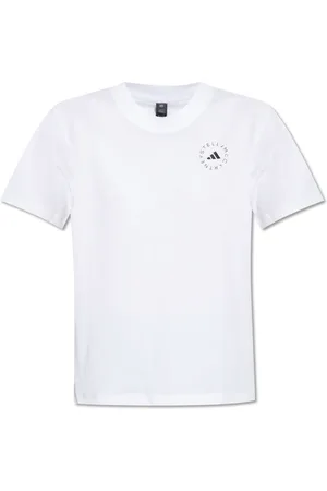 adidas Mujer, Camisetas, Blanco, Talla: L
