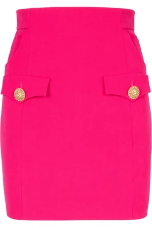 Balmain Mujer, Faldas, Rosa, Talla: XS