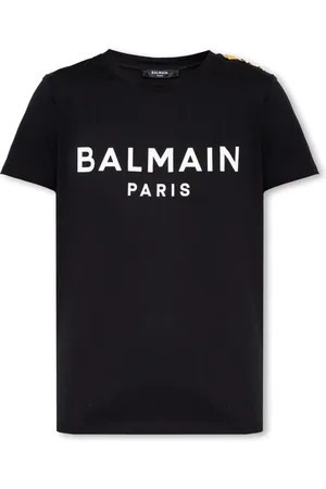 Balmain Mujer, Camisetas, Negro, Talla: S