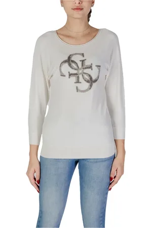 Guess Mujer, Jerseys, Blanco, Talla: 2XL