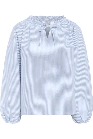 Kaffe Mujer, Blusas y Camisas, Azul, Talla: L
