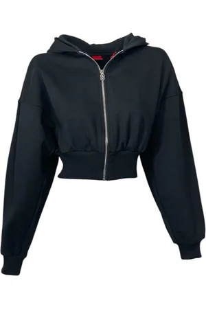 HUGO BOSS Mujer, Sudaderas, Negro, Talla: L