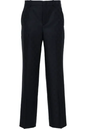 Gucci Mujer, Pantalones, Azul, Talla: S
