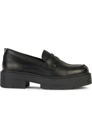 Geox Mujer, Zapatos, Negro, Talla: 40 EU
