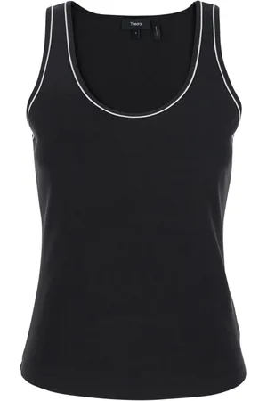 THEORY Mujer, Camisetas, Negro, Talla: M